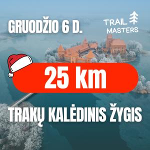 Trail Masters Trakų kalėdinis žygis’25 - 25 KM