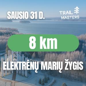Trail Masters: Elektrėnų marių žygis'26 - 8 KM