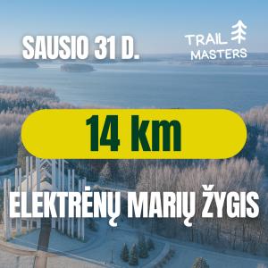 Trail Masters: Elektrėnų marių žygis'26 - 14 KM