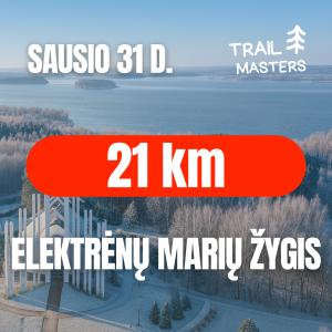 Trail Masters: Elektrėnų marių žygis'26 - 21 KM