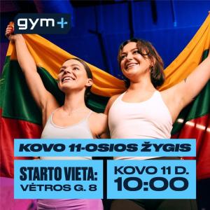 GYM PLIUS | Kovo 11-osios žygis