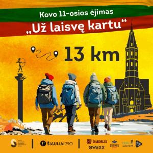 Kovo 11 d. ėjimas „Už laisvę kartu“ - 13 KM