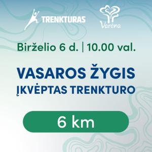 VASAROS ŽYGIS ĮKVĖPTAS TRENKTURO | 6 KM