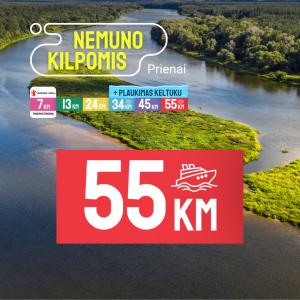 TrenkTuras Prienuose: Nemuno kilpomis'26 - 55 KM