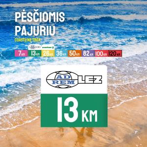TrenkTuras Coastline trek: Pėsčiomis pajūriu Kuršių nerijoje'26 - 13 KM