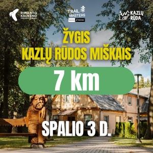 Trail Masters: žygis Kazlų Rūdos miškais'26 - 7 KM