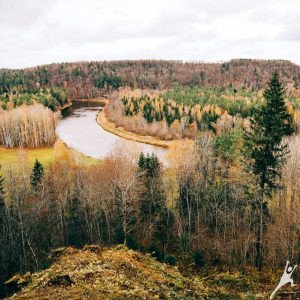 Gar Lorupi, Gauju un Vikmesti (16 km)