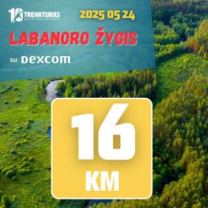 TrenkTuras: Labanoro žygis'25 su Dexcom - 16 KM