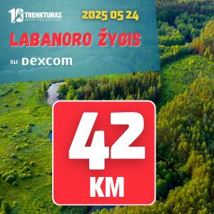 TrenkTuras: Labanoro žygis'25 su Dexcom - 42 KM